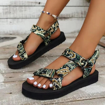Sommerliche Damensandalen
