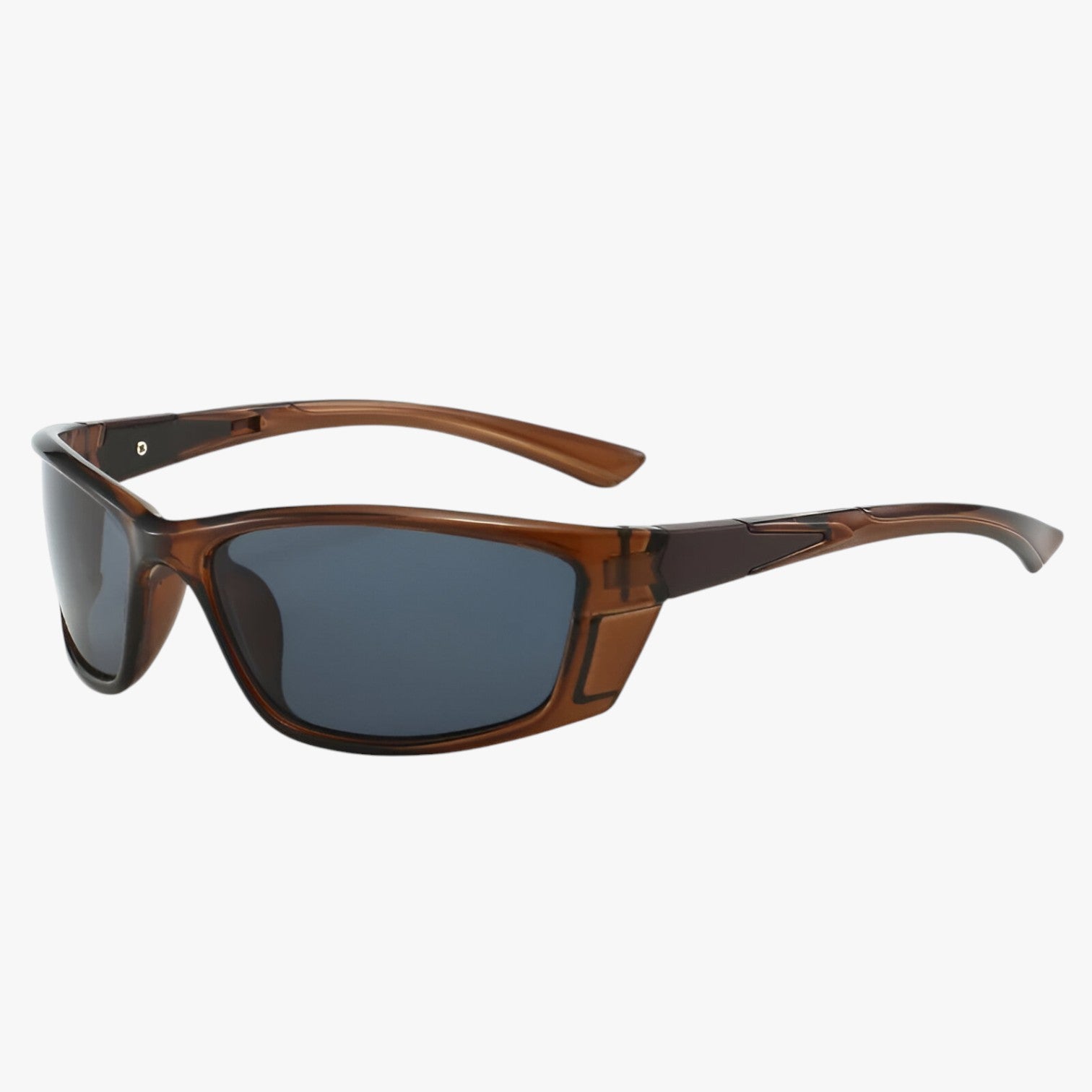 Tevin | Stilfuld sports solbrille – klart syn og ultimativ komfort - Sort brune MULTI - men's fashion - {{ product_tags }
