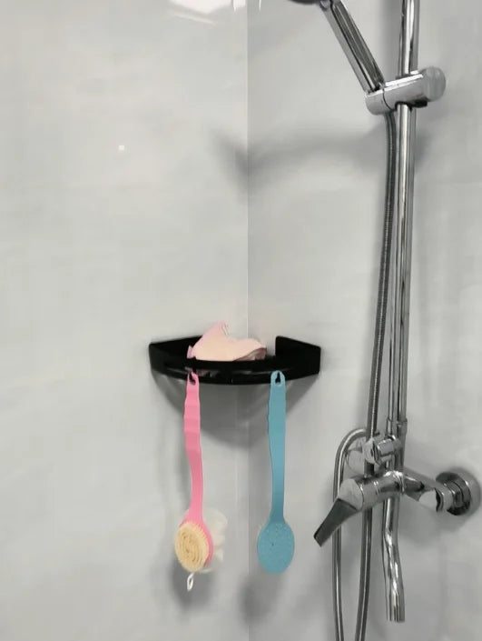AQUAFIX Samoprzylepny Organizer pod Prysznic – Mocno Przylegający, Bez Wiercenia & Wodoodporny