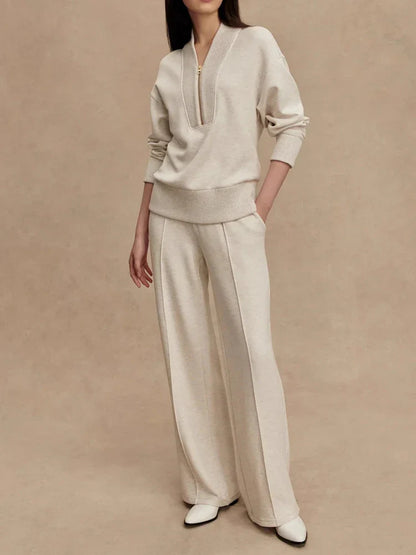 Zerie - Stylish Casual Two Piece Set