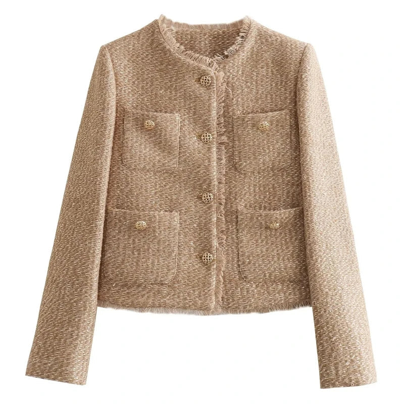 Emily | Women Tweed Button-Down jacket