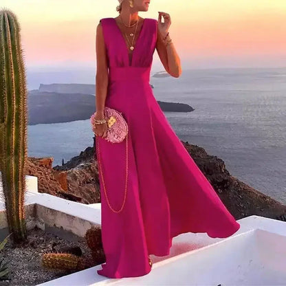 Sienna Sunset Bloom Floral Maxi Dress