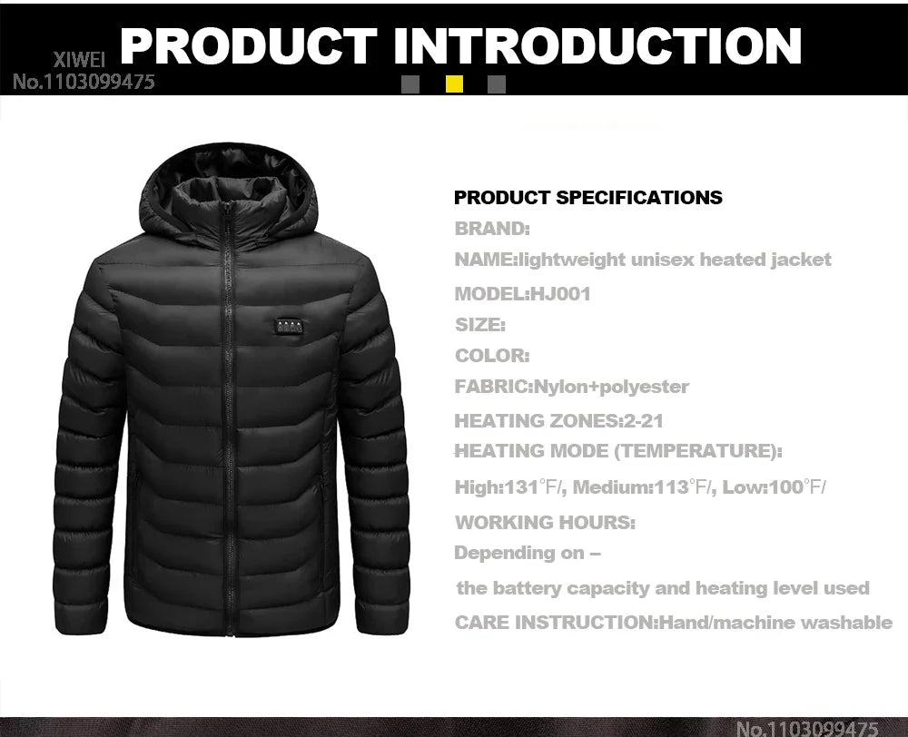 LavaJacket - The Electric Heated Jacket: Washable, Lightweight,  Truly Protective Against The Elements. Designed in Germany by JV Solinberg