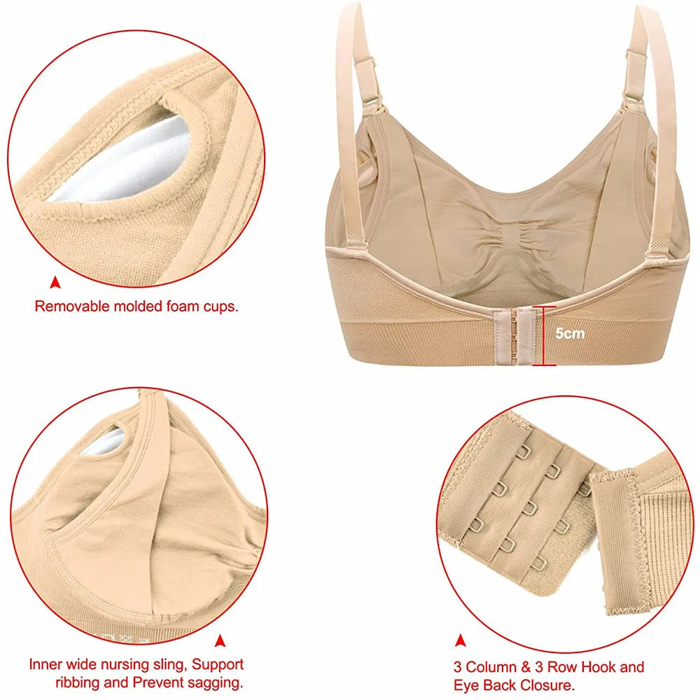 CozyMama Nursing Comfort Bra™