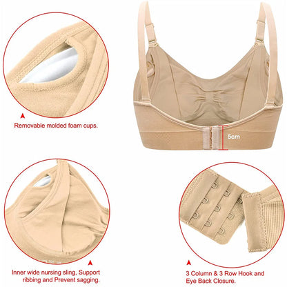 CozyMama Nursing Comfort Bra™