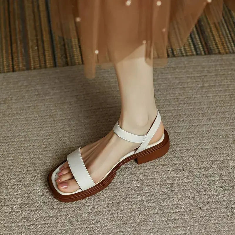 Valentine™ Synthetic Leather Sandals for an Elegant and Comfortable Look