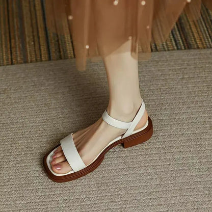Valentine™ Synthetic Leather Sandals for an Elegant and Comfortable Look