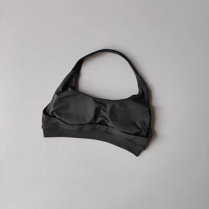 Shockproof Seamless Sexy Padded Athletic Sport Bra Women Backless Workout Gym Anti-Shock Yoga Crop Top Fitness Bra Suits