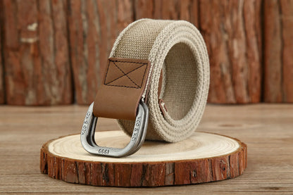 Cintura in tela di design per uomo: accessorio casual ed elegante per jeans