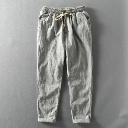 Ultraleichte Atmungsaktive Herren-Leinenhose – Fabio