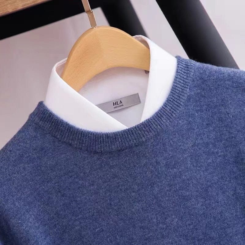 Leif | Men casual z długim rękawem Knit sweater