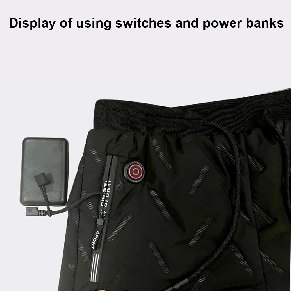 LavaPants - The World's First Heated Unisex Track Pants. Designed by JV Solinberg