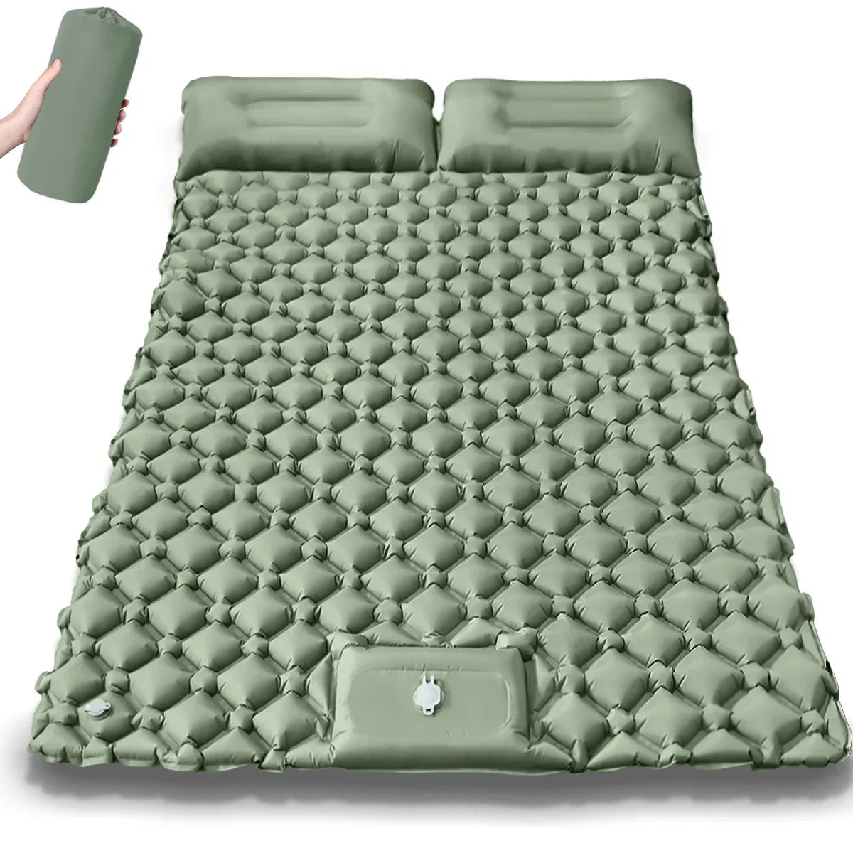 Extra-brede Dubbele Opblaasbare Campingmatras – Kieran