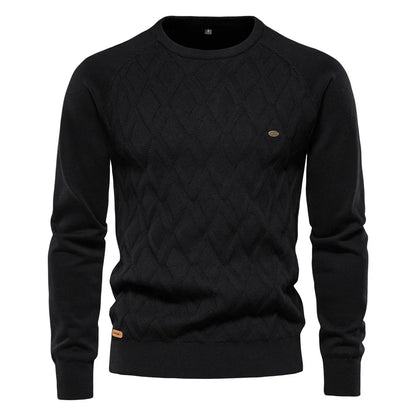 Beloy | Eleganter Herrenpullover mit Rautenmuster
