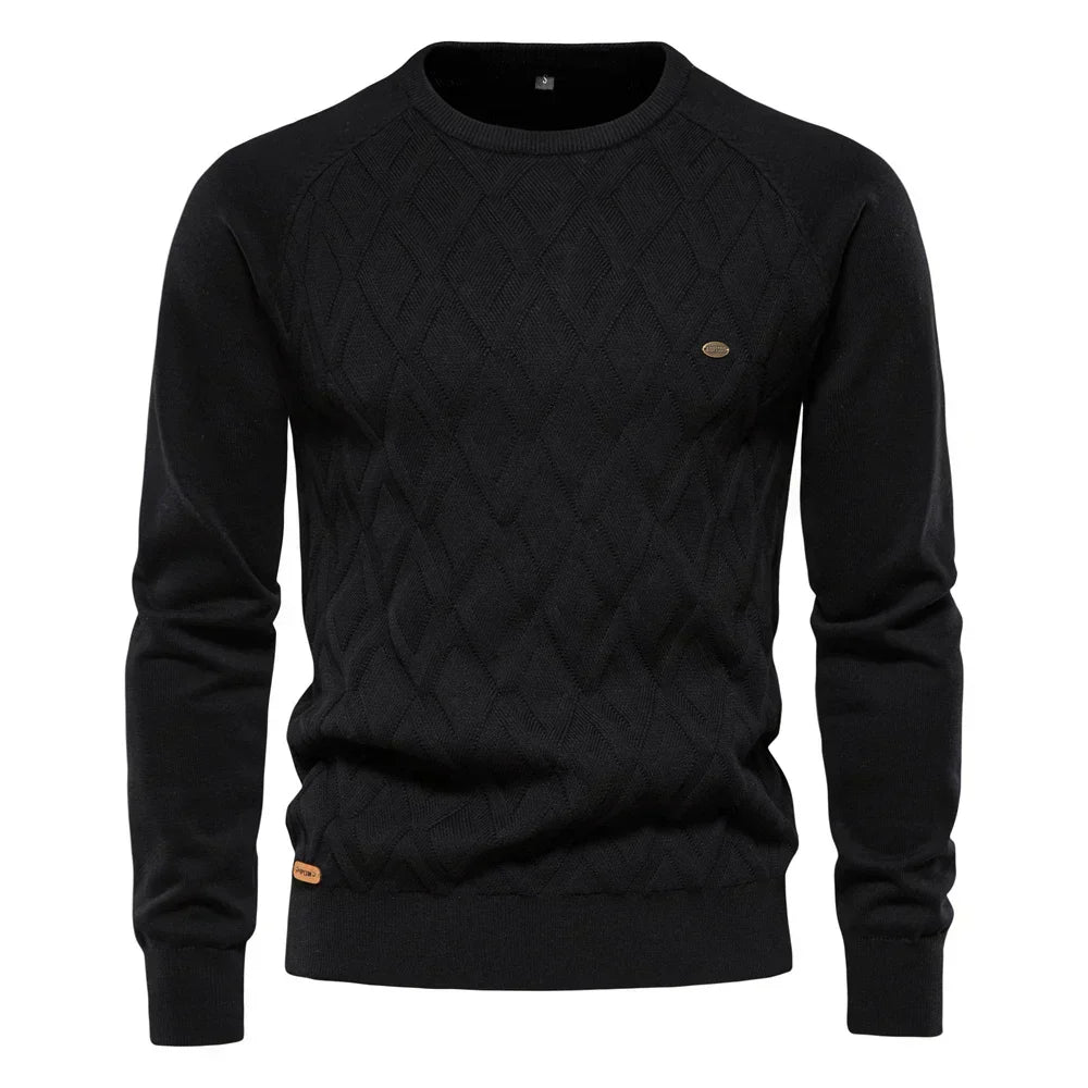 Theodor | Jersey de hombre con diseño de rombos