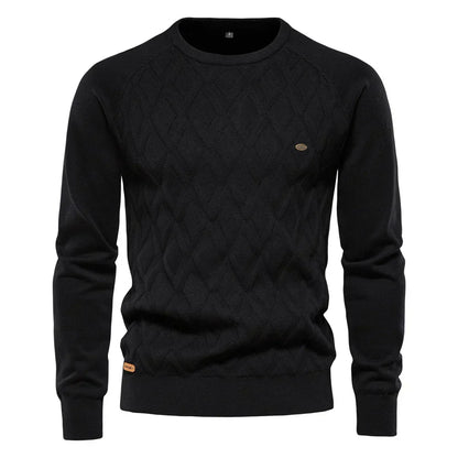 Theodor | Jersey de hombre con diseño de rombos