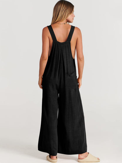 Rosabella Rizzo™️ Sleeveless Jumpsuit with Wide Legs