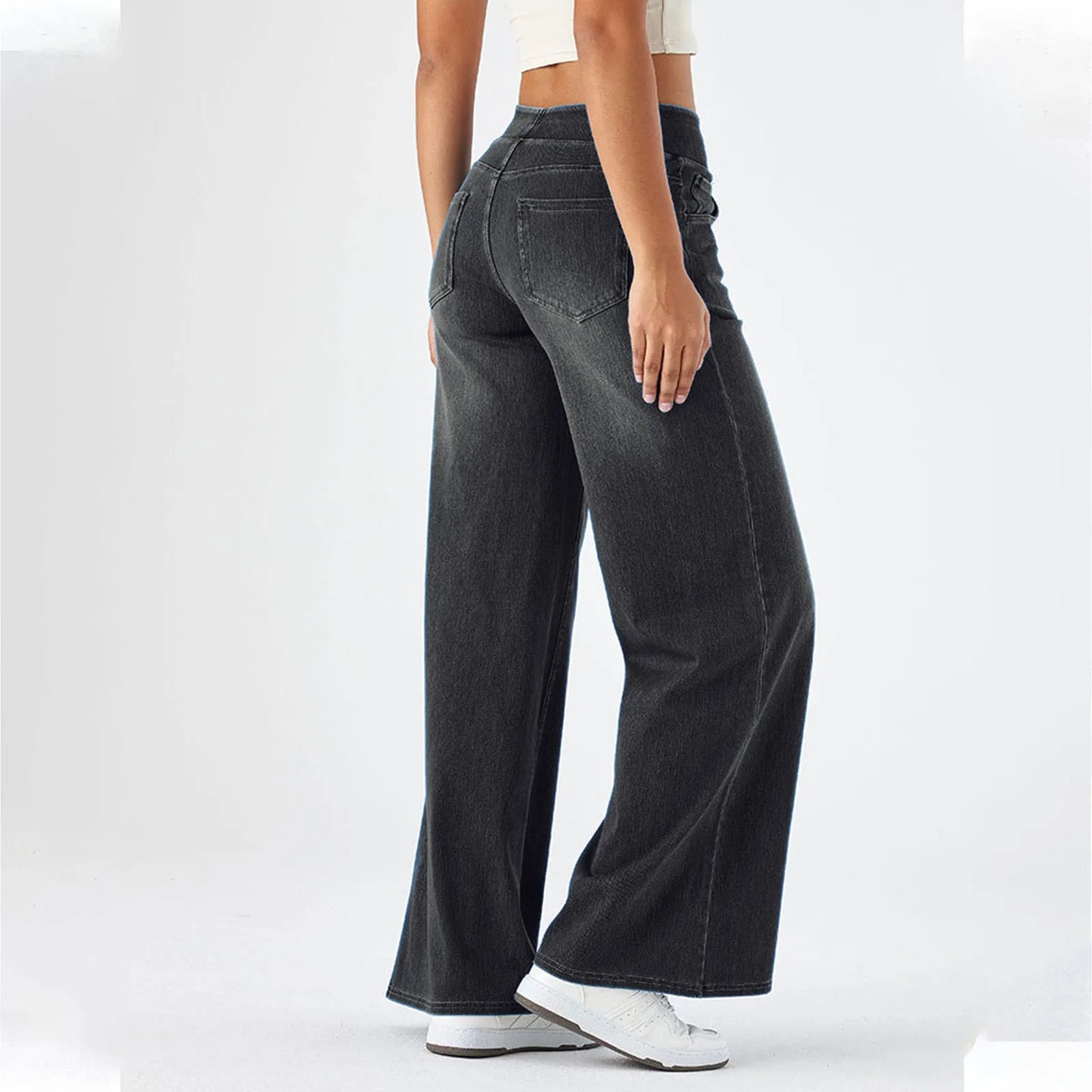 CozyFlow Lyocell Wide Leg Jeans™