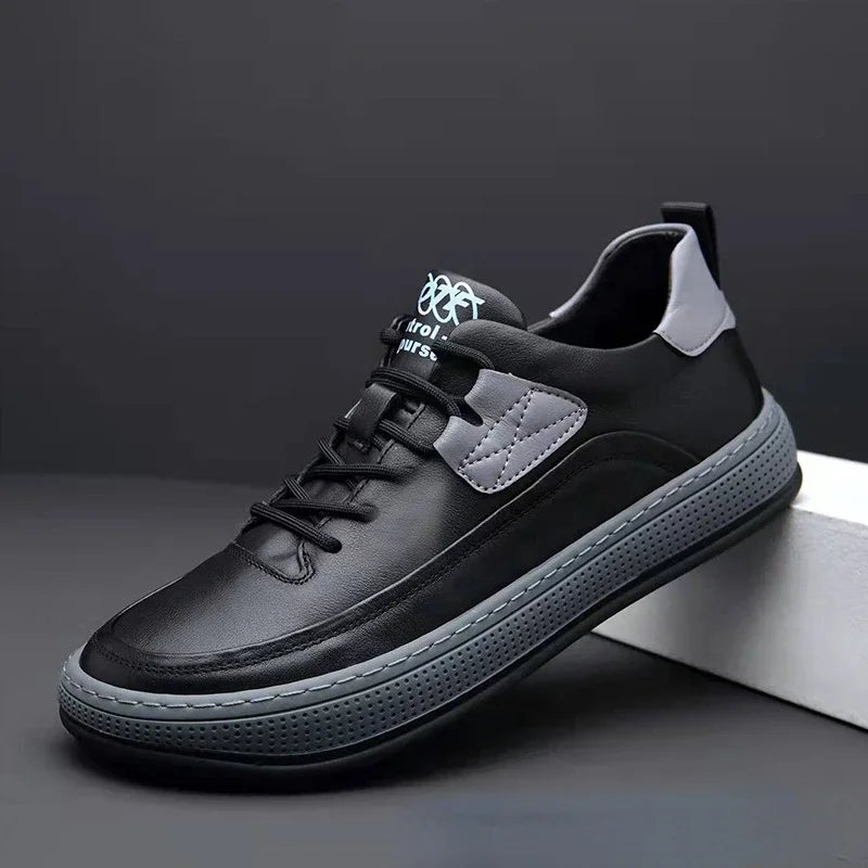 Évariste - Italienische Leder-Sneaker Lucas für Herren