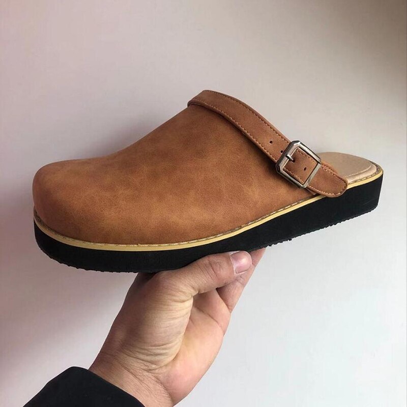 Varek | Unisex ondersteunende sandalen – zachte ergonomische zool, vintage-geïnspireerde stijl