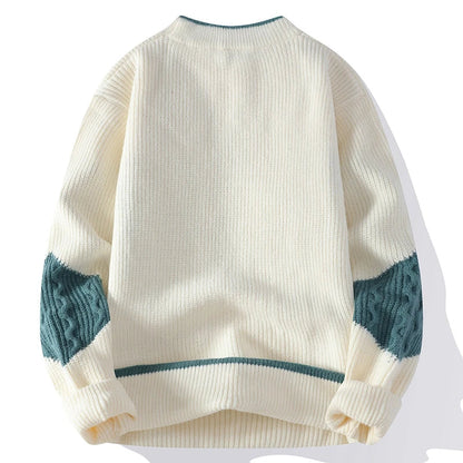 Duval Paris™ | Pull en maille patchwork