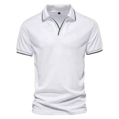 Kaufmann™ | Herren Polo mit V-Ausschnitt