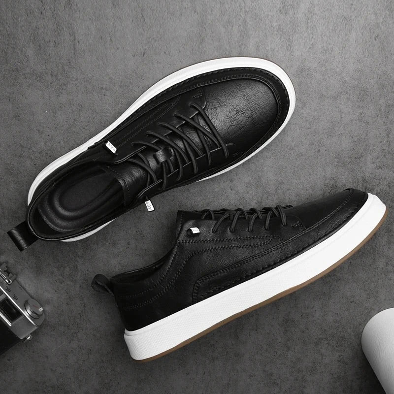 Tom Hollinger | Herrenmode Leder-Sneaker