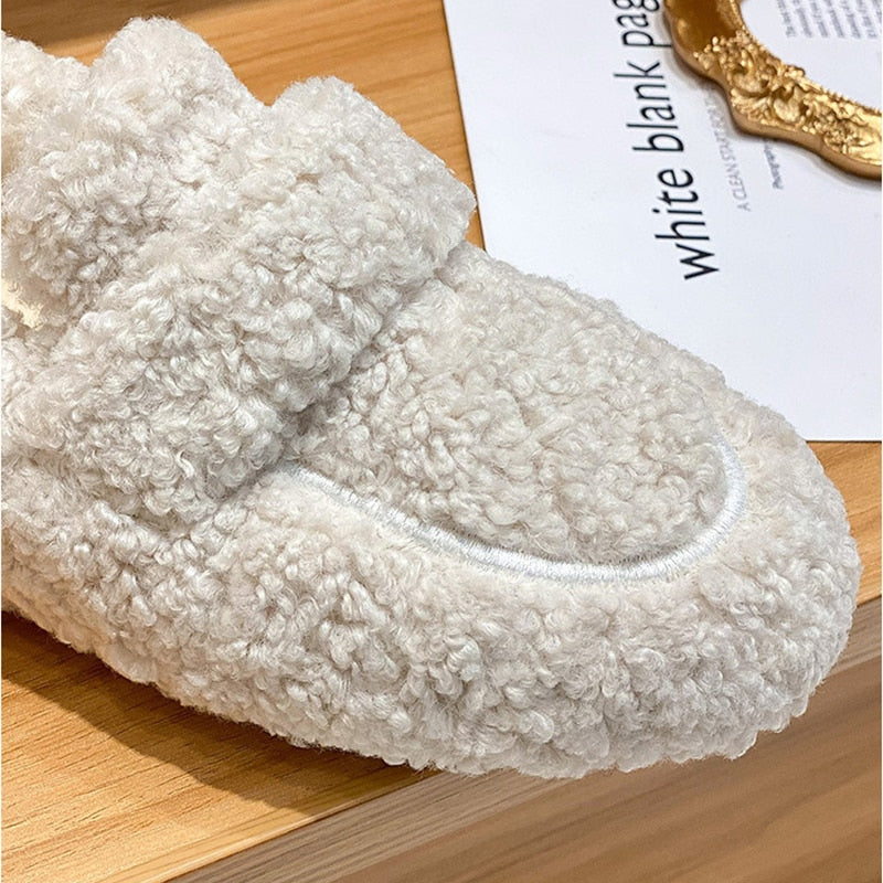 Thea | Damen Pantoffel Schuhe | Kuschelige