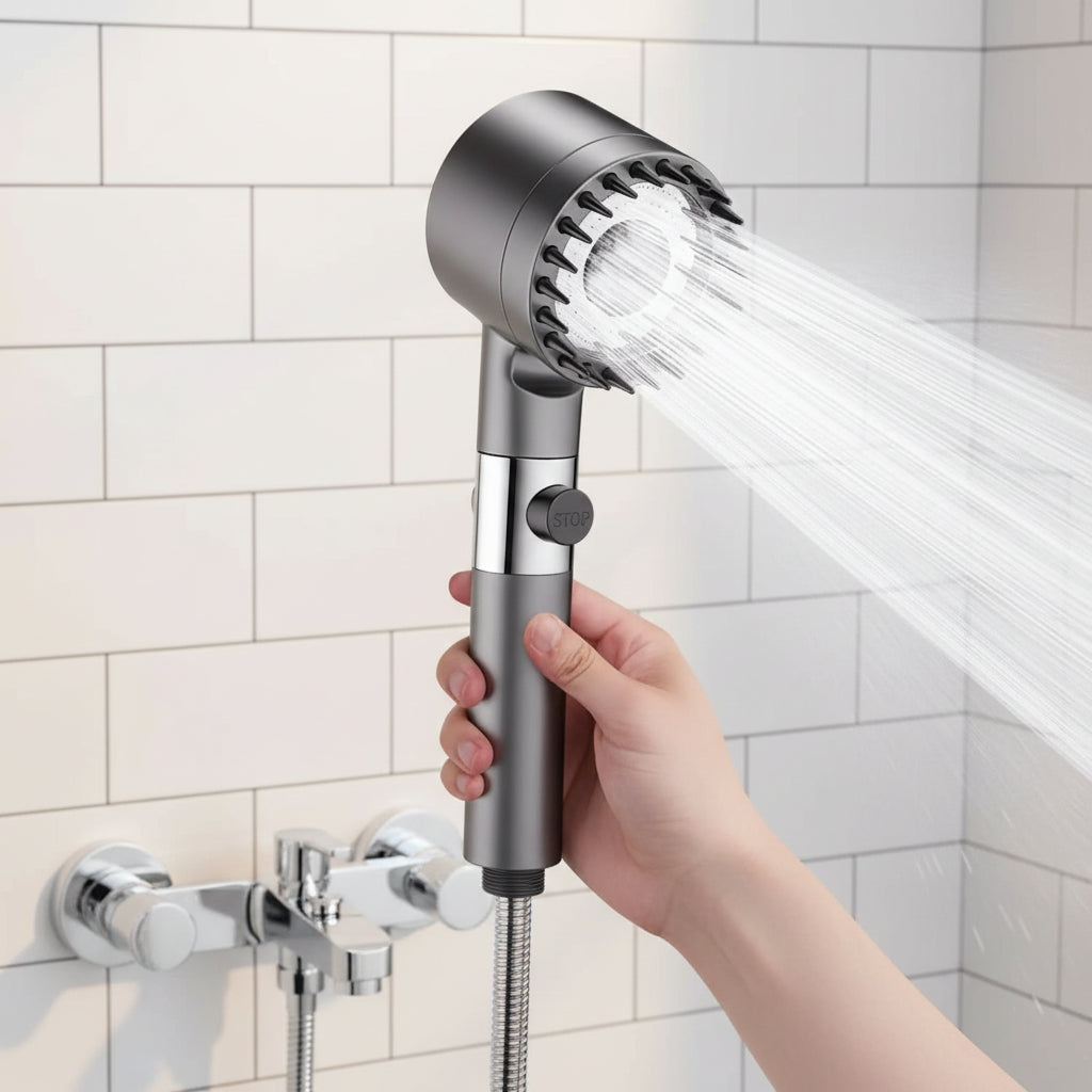 POWERSTREAM – Hoge druk & Gefilterde douche-ervaring voor uw badkamer