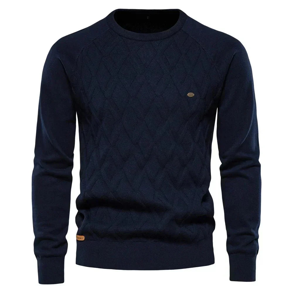 Theodor | Jersey de hombre con diseño de rombos