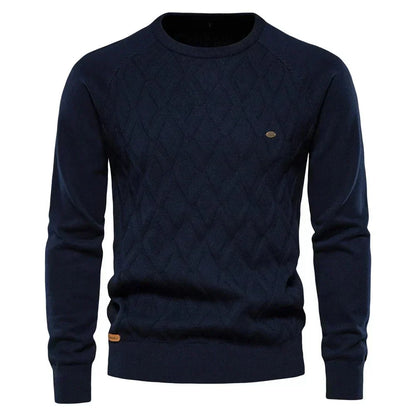 Theodor | Jersey de hombre con diseño de rombos