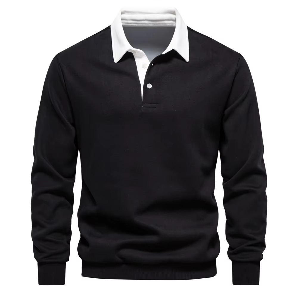 Magnus | Classic Men's Sweater with Polo Collar