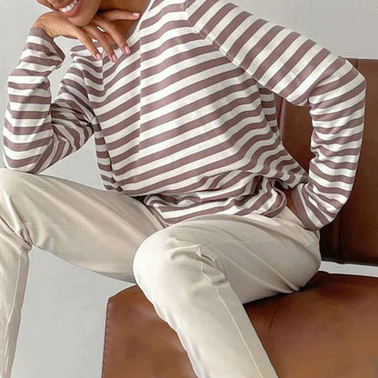 Johanna – Damen Streifenshirt mit klassischem Chic