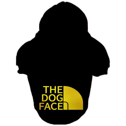 Wärmender Hundehoodie zum Öffnen