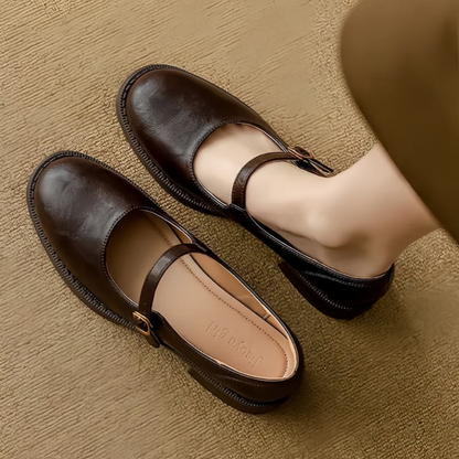 Arlet - Polished Mary Jane Shoes