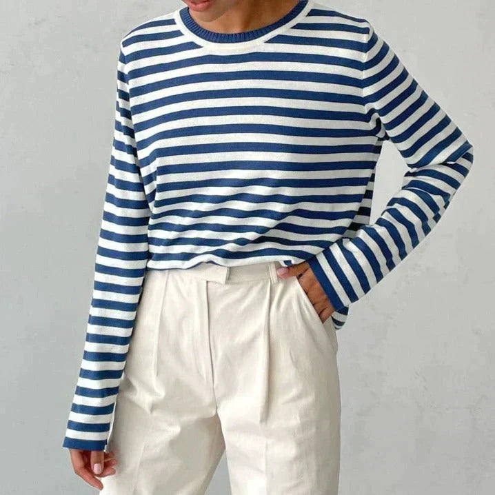 Johanna – Damen Streifenshirt mit klassischem Chic