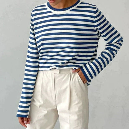 Johanna – Damen Streifenshirt mit klassischem Chic