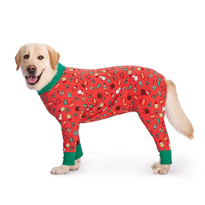 Ultra-Soft Jumpsuit - Full Belly Coverage for Medium to Large Dogs