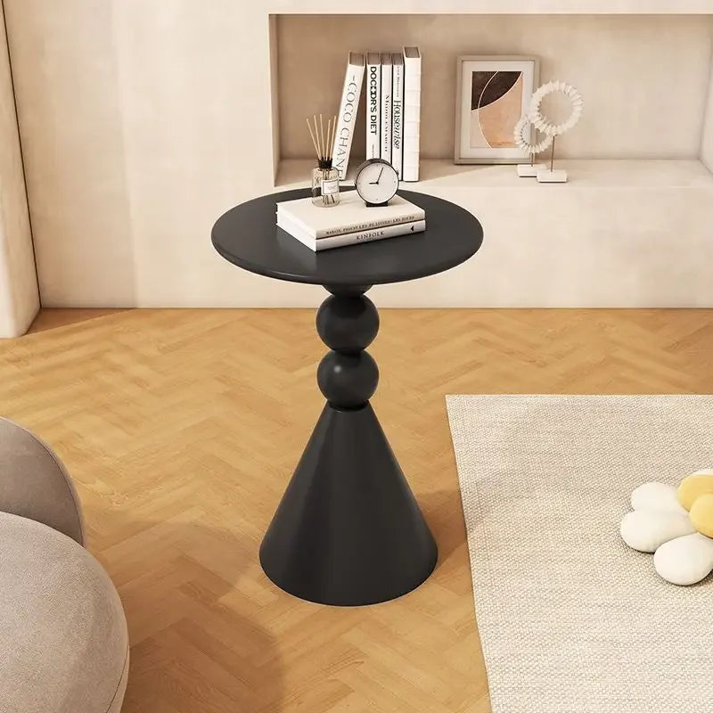 Norvellan - Minimalistische Witte Bijzettafel Scandinavische Stijl