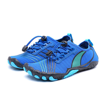 Men's Barefoot Breathable Mesh Lightweight Rubber Walking Shoes