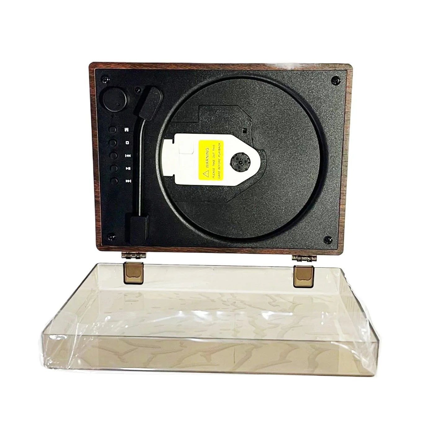 Retro CD-speler Bluetooth 5.1 Draagbaar Hout USB AUX Woonkamer Slaapkamer Muziekspeler Oplaadbaar Afstandsbediening Vintage | Restfield