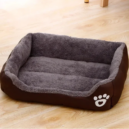 CloudBed - Square Nest Dog Bed – Washable Cotton Pet Sofa Bed for Small, Medium & Large Dogs