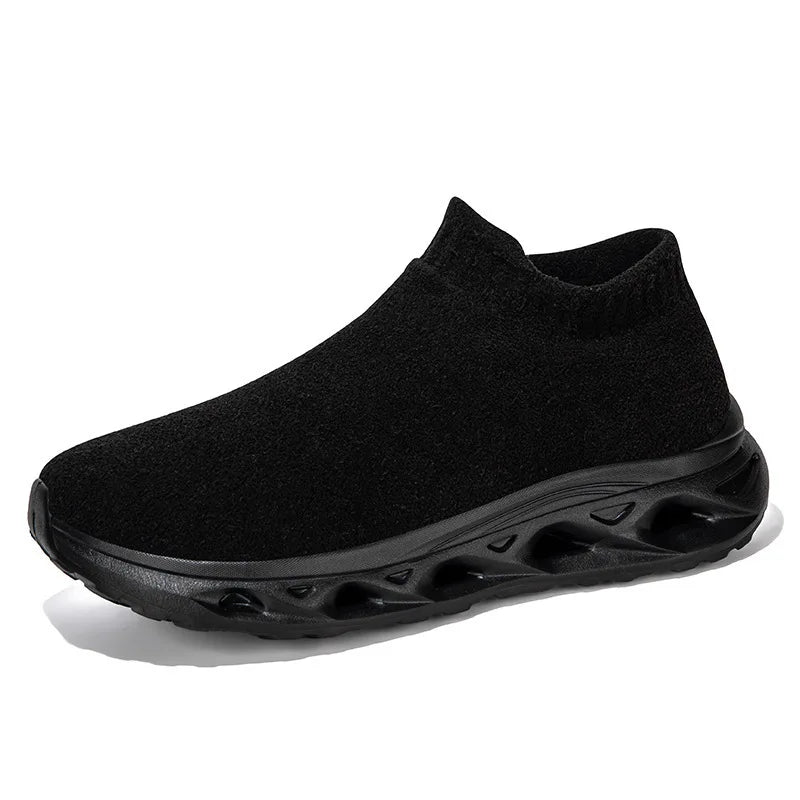 Velcano Unisex Slip-On Sportschuhe mit Mesh-Oberfläche