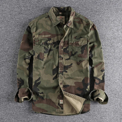 Adrie | Camouflage-Hemd – Lässiger Button-Up Stil