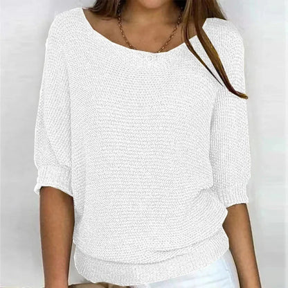 Cuello redondo elegante