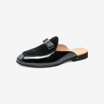 Thomas – Mocassins à Enfiler avec Semelle Plate et Talon Rond