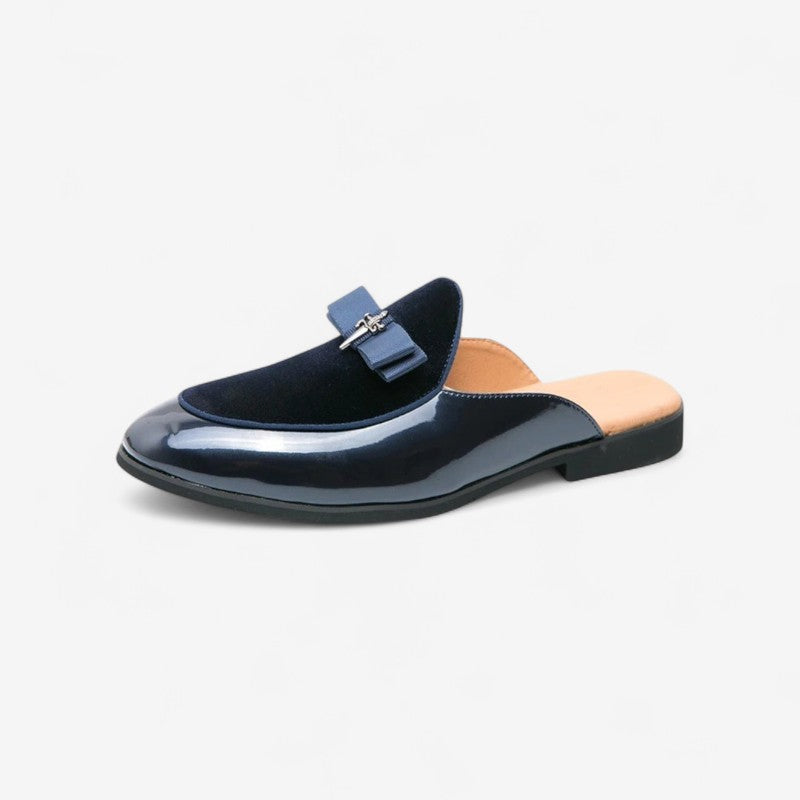 Thomas – Mocassins à Enfiler avec Semelle Plate et Talon Rond