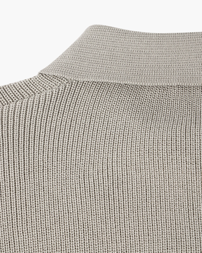 RASON Sweater med lynlås