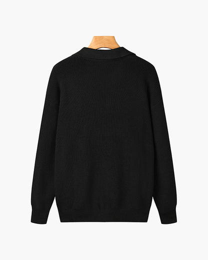 RASON Sweater med lynlås