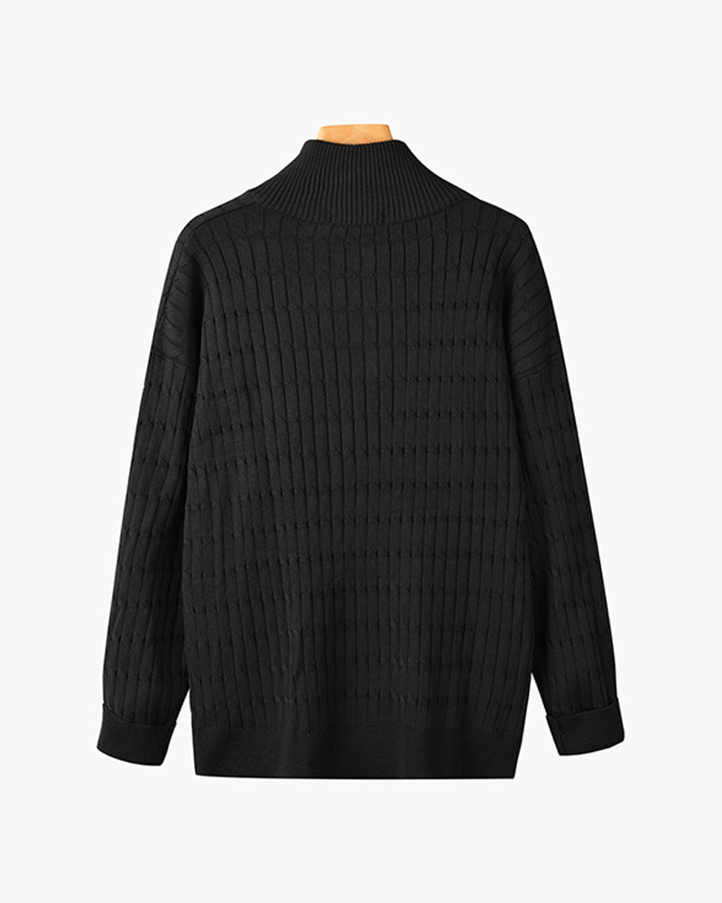 Chaplin Cable Knit Half-Zip